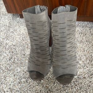 Elegant Gray Woven Basket